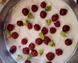 Gyümölcsös-tejszínes-mascarpone krémes torta, születésnap recept fázis 8 fotója