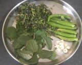 A picture of step 1 of Mayo Mint Dip.