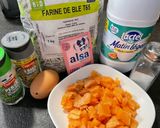 Une image de l'étape 1 de Pancakes light au saumon.