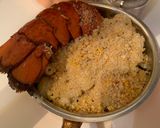 A picture of step 7 of Lobster Mac and Cheese.
