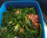 Foto langkah ke 5 dari resep Ikan Asin Pedo kukus cabe Ijo.