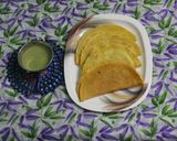 A picture of step 10 of Stuffed vegetable chilla.