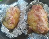 Foto del paso 1 de la receta: Papa al horno, con tocino y queso