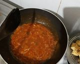 Foto langkah ke 5 dari resep Udang Tepung Siram Saus Pedas Manis.