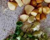 A picture of step 1 of My Leek & Potato Soup With Mushroom 🥰.