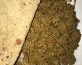 A picture of step 5 of Dum qeema.