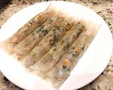 Hình bước làm 2 của món Bánh Tráng Cuốn Thịt Hấp