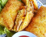 Foto langkah ke 12 dari resep Lumpia Ayam Suwir Wortel.