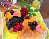 Hình bước làm 5 của món Banana Pudding and Mango Mousse (Pudding chuối và xoài)