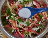 A picture of step 3 of Coleslaw.