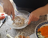 Foto del paso 9 de la receta: Hamburguesas de Calabacín y Verduras