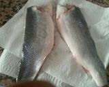 Foto del paso 1 de la receta: Lubina frita