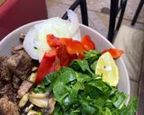 Foto del paso 2 de la receta: Carne con champiñones y ensalada 🥗 🥩 - idea de almuerzo grez