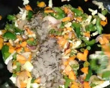 எக் பிரைட் ரைஸ் (without Souce) (Egg fried rice recipe in tamil) ரெசிபி ஸ்டேப் 2 புகைப்படம்