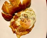 Foto del paso 2 de la receta: Huevo sobre pechuga de pavo Ahumada