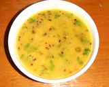 A picture of step 7 of Toor Dal.