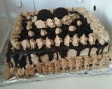 Foto langkah ke 8 dari resep Kue Tart Ulang tahun no oven mudah.