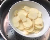 Hình bước làm 2 của món Bánh khoai tây phô mai Hàn Quốc