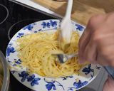 Foto del paso 8 de la receta Pasta con Bacon y Salsa Carbonara de Huevo