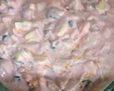 A picture of step 9 of Fruits Yogurt.