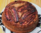 Foto langkah ke 8 dari resep 166. Upside Down Banana Choco Cake.