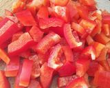 Vöröslencsefőzelék, paradicsomos húsgolyókkal recept fázis 1 fotója
