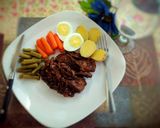 Foto langkah ke 3 dari resep Bistik Lidah Sapi.