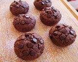 A picture of step 8 of Almond and Chocolate Chip Brownie Cookies (Gluten-Free).