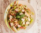 Foto del paso 2 de la receta: Fattoush o fattush. Ensalada fácil de pan pita