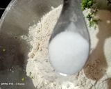A picture of step 3 of Matar Baati or Bati / Green peas baati or bati.