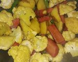 কাতলা মাছের সব্জি ঝোল (katla macher sabji jhol recipe in Bengali) রেসিপি ধাপ - 3 ছবি