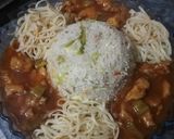 A picture of step 1 of Egg fried rice with manchurian #cookpadapp.