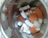 A picture of step 3 of Coconut milk.