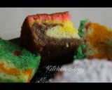 A picture of step 3 of Rainbow Cake.