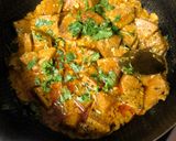 A picture of step 9 of Shahi Kathal Korma.