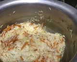 A picture of step 7 of Chilli chicken with fried rice.