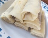 Foto langkah ke 4 dari resep Pisang milo keju (kulit gluten free).