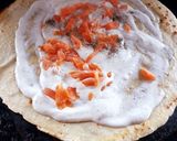 Une image de l'étape 2 de Crêpe 🥞 saumon fumé fromage blanc 😋 # janvier.