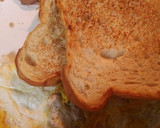 A picture of step 3 of Spam and Eggs on Toasted Bread.