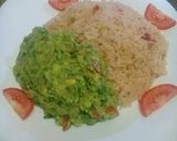 A picture of step 13 of Fried rice and Guacamole.