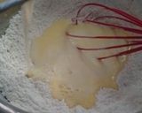 Foto langkah ke 3 dari resep ¹⁴². Kue Pukis Eggless (toping meses).