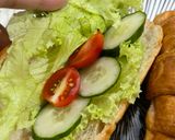 Gambar langkah 2 resipi Croissant Tuna Mayonis.