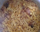 A picture of step 4 of Chana dal pulao.