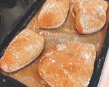 A picture of step 6 of Sourdough ciabatta bread.