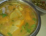 A picture of step 8 of Sambar.