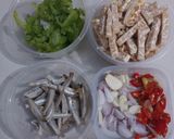 Foto langkah ke 2 dari resep 3.Tumis pare tempe teri.