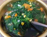 Foto langkah ke 5 dari resep Sayur bayam pelangi.
