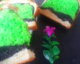 Foto langkah ke 17 dari resep Topo Map Love Bread.