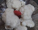 Foto del passaggio 2 della ricetta Insalata di rinforzo con cottura a vapore nel cestello