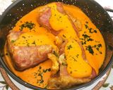 Foto del paso 9 de la receta Pimientos rellenos de Carne con crema de los mismo Piquillos